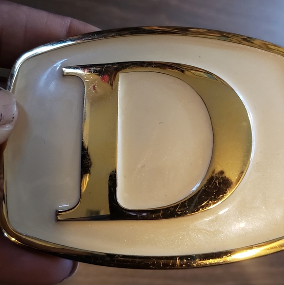 Large Initial Belt Buckle - Picture 6 of 6